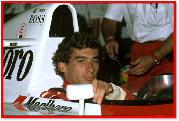 Les légendes ne meurent jamais : Ayrton Senna incarnait l'héroïsme athlétique et l'état d'esprit d'un gagnant : il a dit un jour : “Tout ce qui compte, c’est de gagner. Tout le reste est une conséquence.” Il a fallu 12 ans à Michael Schumacher pour battre le record de Senna. Photo Credit: 92MX_095 Fotógrafo Norio Koike 