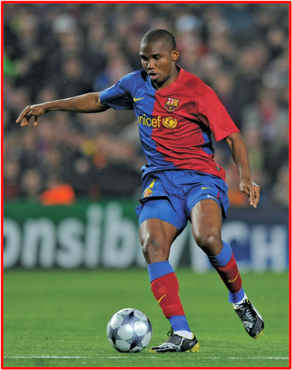 Mr Eto’o is the hand shaping and restructuring the indomitable Lions of Cameroon football team via the head coach; no wonder the team’s confidence and performances have sky rocketed. As he passed on western and foreign football tips and techniques earned from his impressive European career. The Bridge MAG. Image 