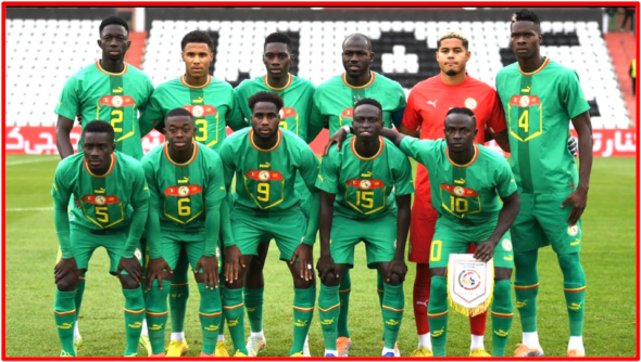 Team Senegal: Senegal players are eager to prove to themselves, their fans and to the rest of the world that they were not crowned AFCON 2021 champion in Cameroon by chance, that their Golden title was not a one hit wonder glow. The Bridge MAG. Image