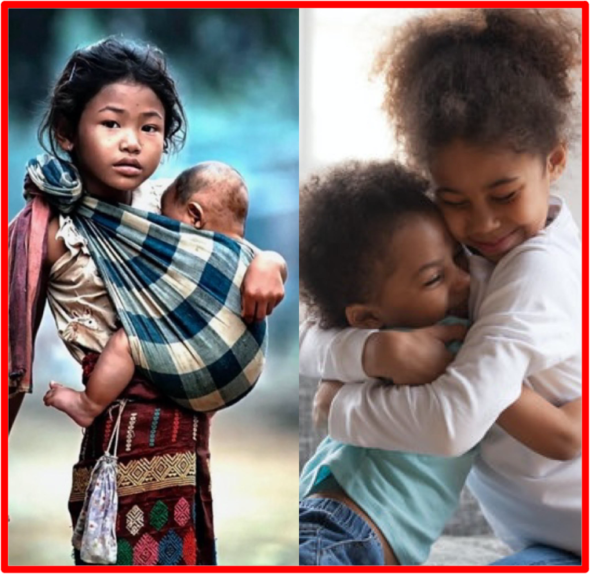  Storge (Love of parents, children, nuclear family, and extended family) The term Storge also originated from Ancient Greece. The word Storge is innate in mankind: it is in our DNA. As soon as a child is born, they are ready to show love. The Bridge MAG. Image