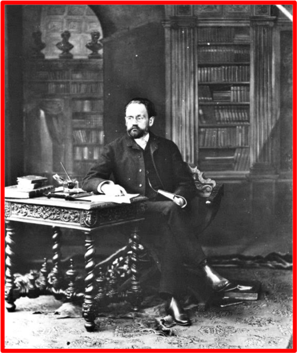  Émile Zola (1840 – 1902) “[…] It is the balance of empty stomachs, the perpetual condemnation to the prison of hunger.” Germinal. On April 2, 1884, taking refuge in his country house in Médan, in Seine-et-Oise, Émile Zola wrote the first lines of his thirteenth novel in the Rougon-Macquart series, Germinal. Émile Zola is considered the figurehead of the naturalist movement in French literature. Even more advanced than realism, naturalism wishes to paint the world with an attention to detail that brings the romantic genre to the gates of historical documentary. The Bridge MAG. Image 