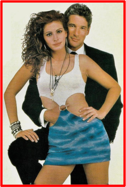 Pretty woman, the romcom has indeed become and remains a classic from the glamorous wardrobe to the high end music, tastes and locations. The movie explores several themes of love, romance, flirting and lovemaking without vulgarity, the hardships of prostitutes, and the juxtaposition of the rich and the poor in a romantic and work setting/environment. The Bridge MAG. Image