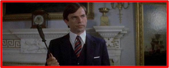 The scary part in The Omen All the scenes in the Violence/Gore category are highly intense and extremely disturbing. The soundtrack is very scary. Overall, the entire film has an unsettling and creepy atmosphere, reminiscent of a doom and of bad events and manipulated destiny. The Bridge MAG. Image