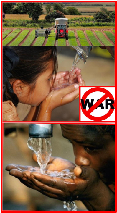 From a military perspective.Arms trade sore whilst wheat gets scarce as trade wars continue, making starvation a deadly weapon of war against civilians in war zones worldwide as warmongers keep making trillions out of arms trade by selling weapons to both sides of the battlefields. Hunger continues to be used as a weapon of war against civilians in war zones such as: Congo, Darfur (Sudan), Gaza, Ukraine, ... Food being utilised as a weapon of war means the intentional deprivation of food and beverages supplies in war zones in order to wipe out humanity. It includes blocking access to food, destroying crops, poisoning water and or water supplies that result in starvation, malnutrition, or other related harms. The Bridge MAG. Image