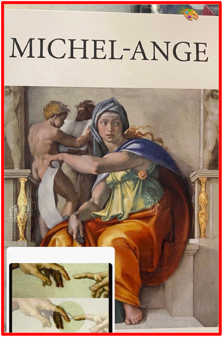 « En tant qu’humains, nous ne choisissons pas de naître, pourtant nous sommes certains de mourir et certains que la mort est irréversible : d’où notre frustration, notre désespoir et notre désarroi. L’humanité n’a pas tardé à revendiquer sa super puissance, son intelligence et à expliquer comment la percée de l’évolution humaine nous classait au sommet de la chaîne du succès par rapport aux animaux et aux autres êtres. En même temps, nous, « homo sapiens », nous sentons déchus, ridicules et humiliés : tels des albatros aux ailles de géants qui nous empêchent de voler, de ne pouvoir choisir notre naissance ou empêcher notre mort. Nos facultés intellectuelles extrêmes semblent simultanément nous informer que nous sommes à la fois éternels quand nous sommes vivants et que nous ne le sommes pas du tout puisque la mort est irréversible. L’énigme existentielle et non-existentielle de l’humain crée chez l’Homme un vide profond et par ricochet, un sentiment de perte, une profonde anxiété d’être déboussolé et d’angoisse aiguë. » Rachel Tcheungna La Création d'Adam (Fresque de Michel-Ange 1508 - 1512) Image Réf. Livre de philosophie Série (A) Littéraire. IMAGE CREDIT 