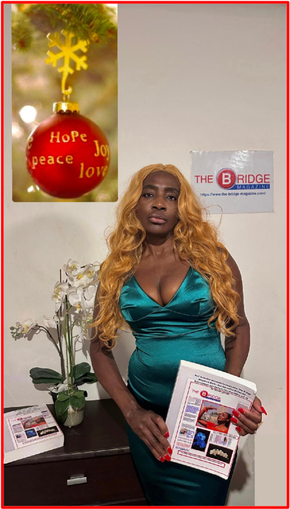 Ce décembre, The Bridge Magazine a souhaité : Joyeux Noël à tous les garçons et à toutes les fillettes du monde entier !Nous espérons que les Droits de l’Homme, les gouvernements du monde entier, le libre arbitre, la justice, l'ingéniosité et la solidarité humaine permettront à la planète toute entière de nourrir et de soigner les enfants, de leur permettre de s'épanouir et de réduire l’énorme fossé entre les générations actuelles et futures. The Bridge MAG. Image 