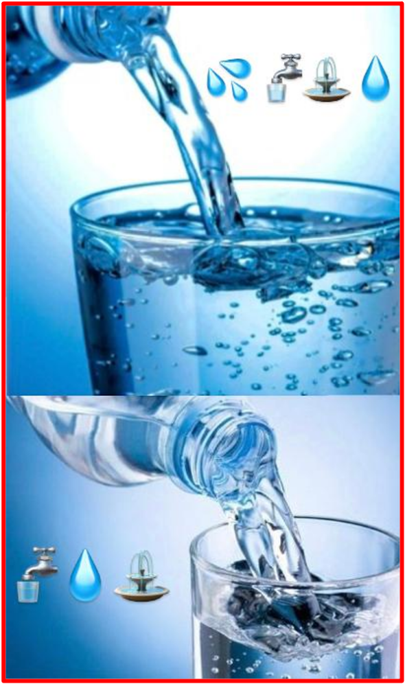 All of mankind’s health, youth, wellbeing and lifespan in one drop! It takes a drop of water to save lives!!! The Bridge MAG. Image