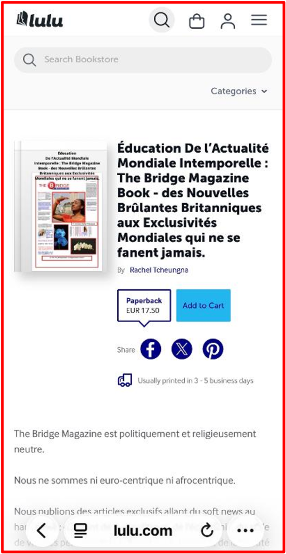 Les Nations Unies (ONU) le 5 septembre 2026 à Genève ont publié au sujet de la population mondiale non scolarisée qu’il y a : « Plus de 250 millions d'enfants et de jeunes non scolarisés malgré des décennies de progrès. » Prouvant combien dans le monde entier, le taux de scolarisation dégringole tandis que celui de la misère abjecte crève le plafond. The Bridge MAG. Image